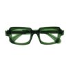 2 lentes verdes
