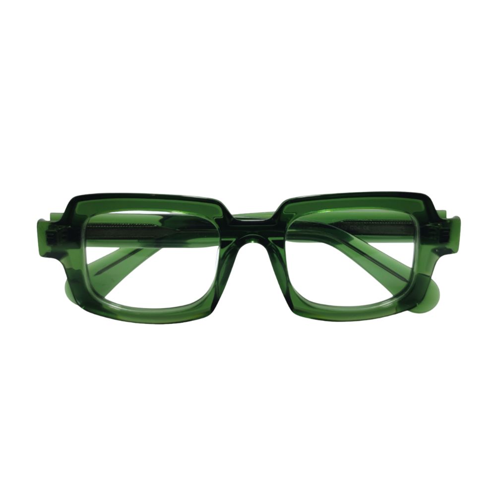 2 lentes verdes